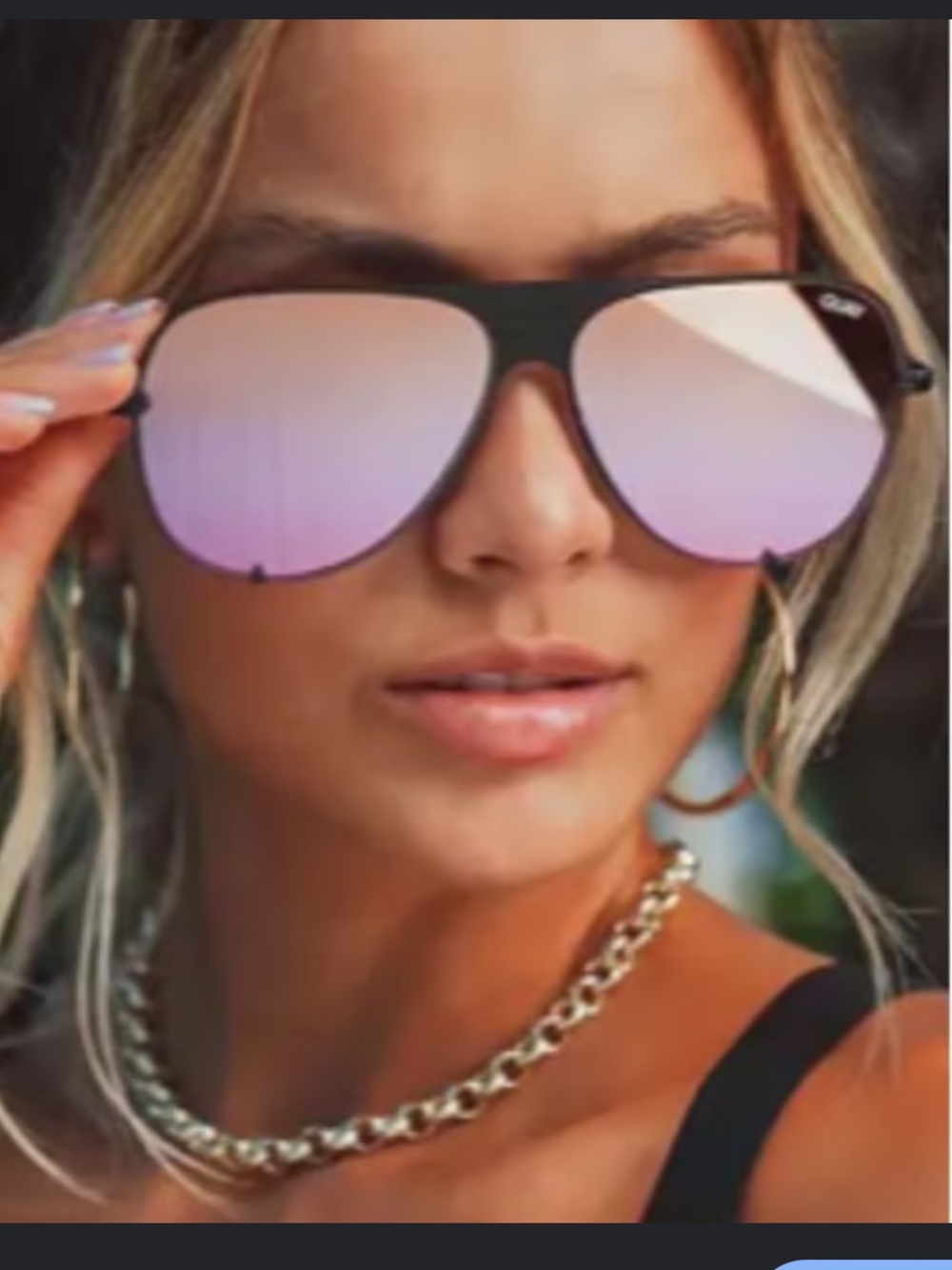 Quay High Key 56mm sunglasses